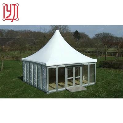 China Wedding 10m x 10m 100 People Canton Marquee Church Event Tent Luxury Aluminum Alloy Structure For Party for sale