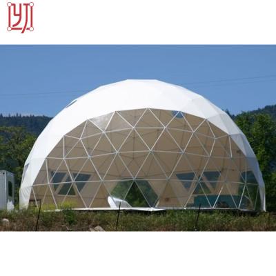 China PVC 100 People Stable Yijin Structure Transparent Dome Tent for sale