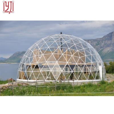 China Geodesic Dome Stable Structure Waterproof And Fireproof Clear Tent For Outdoor Events for sale