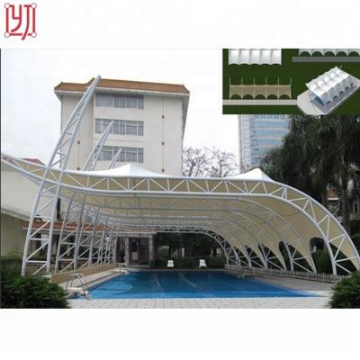 China Modern Large Membrane Structure Architectural Building Tent For Swimming Pool for sale