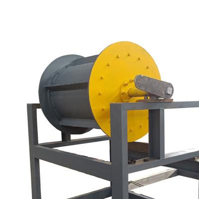 China Self cleaning/ manual china mining heavy duty cleats magnetic separator drum for steel iron sand for sale