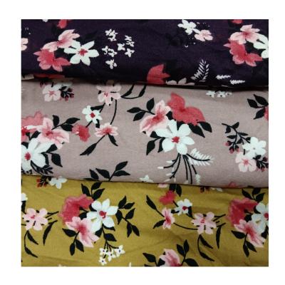 China DBP Ethnic Style Stretch Custom Digital Printed Double Brushed Poly Jersey Knit Fabric for sale