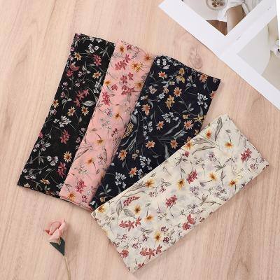 China Anti-static Floral Chiffon Fabric Digital Printed Chiffon Fabric Printed Chiffon Ankara Print Fabric for sale