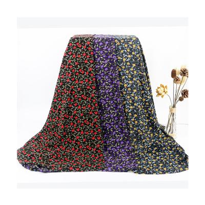 China Anti-Static Chiffon Fabric Good Quality Flower Print Cheap Floral Printed Chiffon Fabric for sale