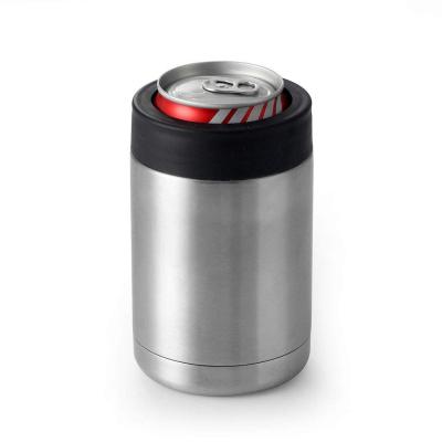 China Sustainable Wholesale Stainless Steel Vacuum Insulated Metal Cola Beer Bottle Can Cooler Tumbler for sale