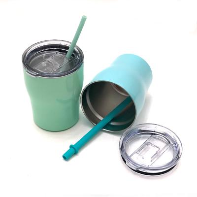 China Hot Sale 10Oz Stainless Steel Vaso De Acero Inoxidable Double Wall Viable Insulated Lowball Tumbler With Lid for sale