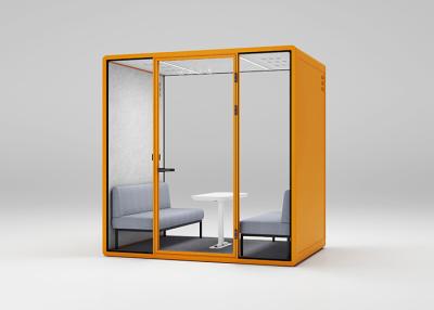 China Quiet Space Soundproof Office Booth Silent Meeting Room Quiet Working Booths for sale