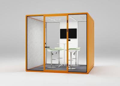 China Extra Large Office Meeting Booth For Silent Pods Enough Space Customized for sale