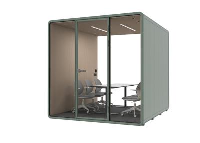 China Sound Absorbing Panel For Business Conference Office Cabin XL Size For 6-8 Seats Meeting Office Room for sale