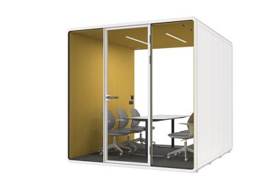 中国 noiseproof cabin movable room new office products office pods for chating room easy assembly 販売のため