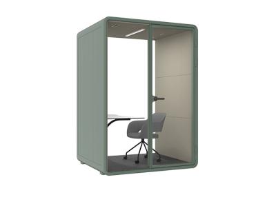 China Demountable Working Cabin Working Booth Pre-assemble In Factory M Size For 1-2 Person Cabin for sale