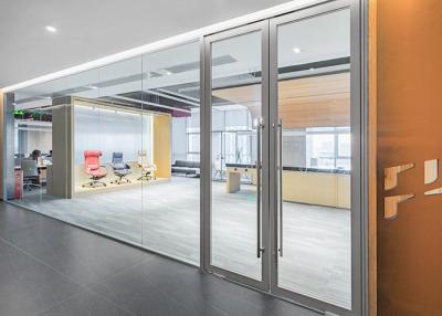 중국 Outstanding Safety Glazed Partition Wall Reducing Sound by 48dB Soundproof Partitioning Wall 판매용