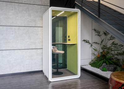 China Single person soundproof phone booth office meeting pods with sound isolation for sale