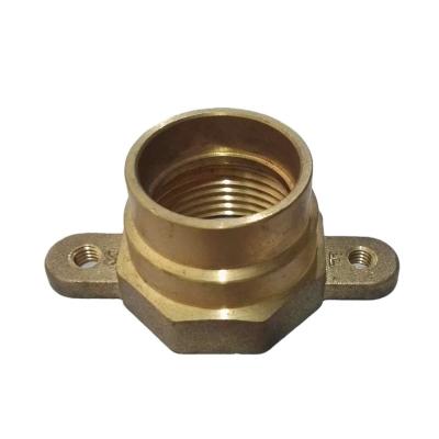 China Refrigeration Parts Common Brass Hook OEM Custom CNC Turning Parts for sale