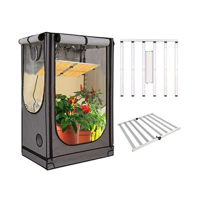 China Starting From Seed Grow Lights Indoor Herb Garden With Wood Base Grow Light Lm251 Led for sale