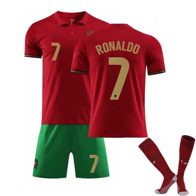 China Sets Soccer Jersey Sets Football Sportswear Team Wear Custom Soccer Socks Soccer Wear Men for sale