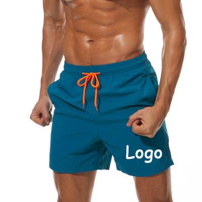 China QUICK DRY Custom Logo Man Swim Wear Beach Board Shorts Swimming Trunk Quick Dry Men's Swimwear for sale