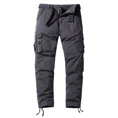 China Multi-pocket Outdoor Cotton Outdoor Hiking Pants Men's 100% Breathable Pants And Trousers Overalls for sale