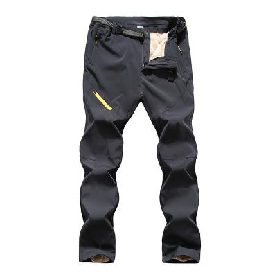 China Removable Lining Breathable Shell Pants Outdoor Padded Hiking Soft Waterproof Ski Pants Womens Mens Outdoor Trousers for sale