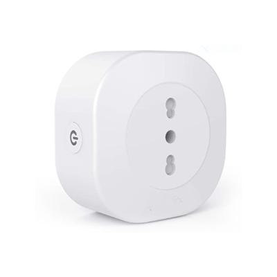 China Tuya Smart Plug Socket Wifi Wholesale Smart Electrical Outlet Residential/Multi-Purpose Smart Wireless App Control for sale