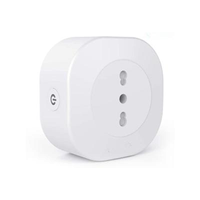 China Home Assistant OEM Italy Radio Universal Residential Standard / Multi-Purpose Smart WIFI Socket For Home Electrical Industrial Plug 16A Tuya White for sale