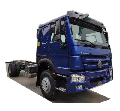 China sinotruk Howo 4x2 6wheeler Cargo Truck Chassis price sale 8400x2600x3200 for sale