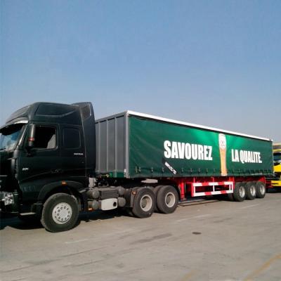 China The other in side curtain semi trailer 40feet trailers for sale