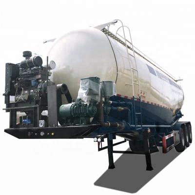 China Truck trailer China all new product 3 axle cement dry fly ash cement bulker bulk carrier powder tanker tank semi trailer for sale for sale