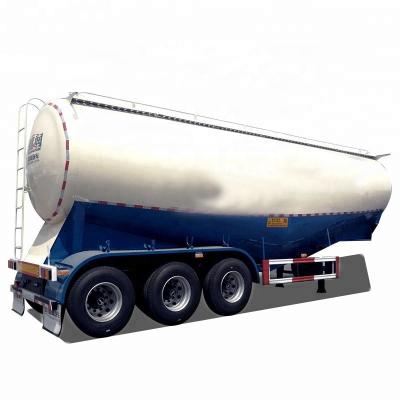 China Truck Trailer 3 Axle Dry Bulk Cement Powder Tank Semi Trailer Cement Bulk Carrier Truck For Sale for sale