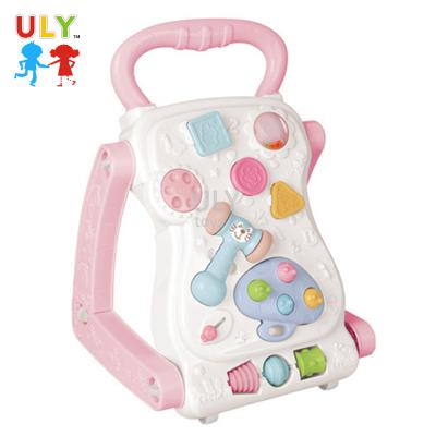 China Made of Multifunctional High Quality Size Plastic Baby Learning Push Walker Toy Baby Walker Educational Baby Walker Toy for sale