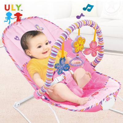 China Made with safe and non-toxic plastics Wholesale Newborn Infant Swing Bouncer Musical Baby Swing Toddler Rocking Chair for Baby for sale