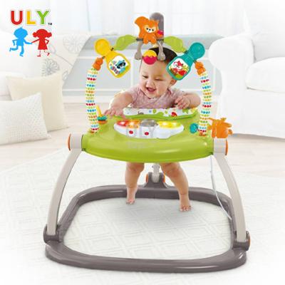 China Made with Plastic Rotating Baby Walker Toy Baby Jumperoo Musical Baby Jumper Bouncer Safe and Non-Toxic Plastics New Design for sale