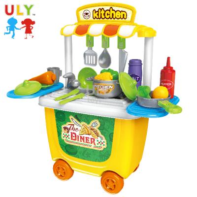 China Easy Assembly Collect Kitchen Toys Play Set Baby Toy Kitchen Set Toy Kitchen Food For Kids for sale