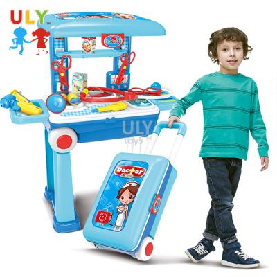 China 2021 Hands and Brain Kids Pretend Doctor's Suitcase Doctor Play Set Toy Medical Center Children