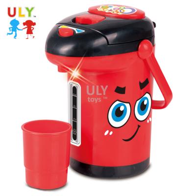 China With Light And Sounds Hot Selling Top Watering Kettle Toy Pretend Mini Toys Play Toys Appliances For Kids Baby for sale