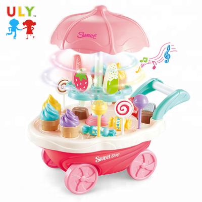 China Cartoon Toys 2019New Design Girl Candy Car Toys Yummy Candy To Pretend Game for sale