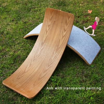 China Sense Training Christmas Top Selling Gift For Kids, Sense Training Plywood Wii Fit, Kids Balance Wood Board for sale