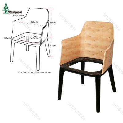 China modern dinner chair eucalyptus plywood frame, new design chair plywood frame, factory stock chair plywood frame for sale