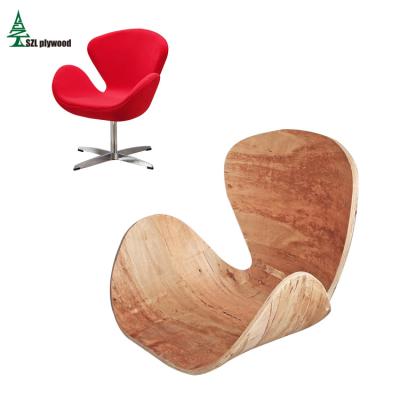 China Selling minimalist cafe chair plywood top accessory, hotel leisure bar chair wood frame, office chair backpart plywood frame for sale