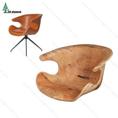 China Modern Home Office Leather Chair Plywood, Swivel Chair Plywood Rotating Frame, Factory Outlet Bar Chair Plywood for sale