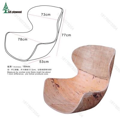 China Modern Leather Office Chair Plywood Frame Furniture Sofa Plywood Frame Swivel Eucalyptus Plywood Frame Shell Leather Office Chair for sale