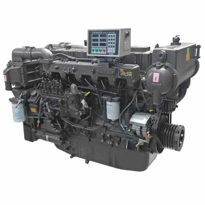 China Hot Sale 300hp Yuchai Boat Water Cooled Diesel Engine With Marine Gearbox For Boat for sale