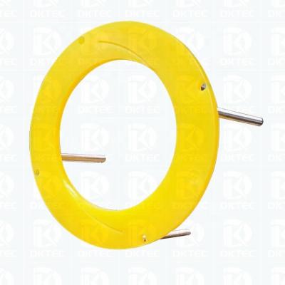 China Original Concrete Mixer Ring Concrete Mixer Spare Parts SICOMA Yellow Rubber Seal for sale