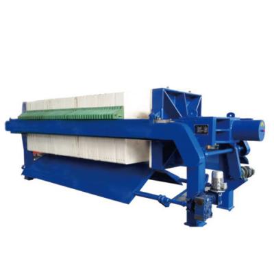 China Full Automatic Hydraulic Horizontal Membrane Filter Press For Sludge Dewatering 2500 for sale