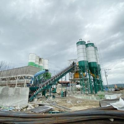 China Construction worksÂ   hzs35 concrete batching plant for sale for sale