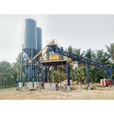 China Construction worksÂ   HZS25 Small Ready Mixed Concrete Batching Plant for sale