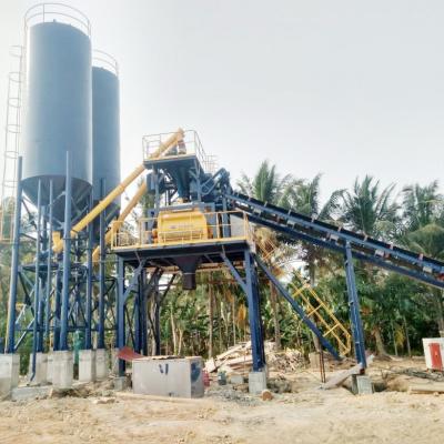 China Construction worksÂ   Stationary Concrete Batching Plant Price for sale