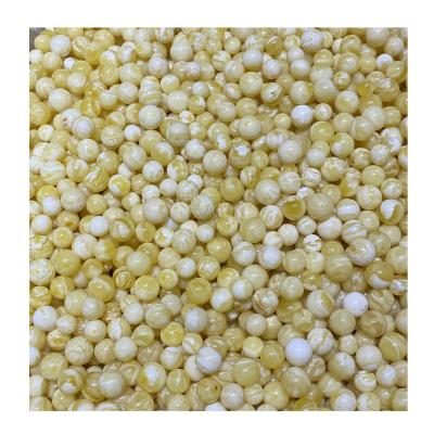 China High Quality Russian Amber Polishing White Beads Diameter 10-14mm Porcelain White Natural Baltic Amber Tiger Beads for sale