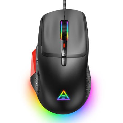 China EKSA EM600 USB Gaming PC Gaming Mouse PAW3327 12000 DPI RGB Light Weight Wired Mice For Computer Mice Gamer With 9 Programmable Buttons for sale