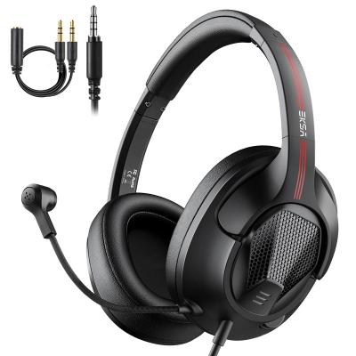 China New Fashionable Earphone Over Ear Headphones Stereo Sound Laptop NES Games Comfortable Wearing Cable Gaming Headset for sale